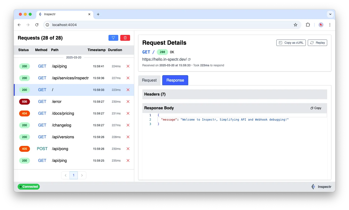 Inspectr App